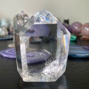 Brazilian crystal clear quartz